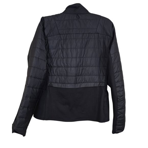 Women's Brooks Black "Shield Hybrid Jacket" Running Jacket | Size Medium - Picture 2 of 11